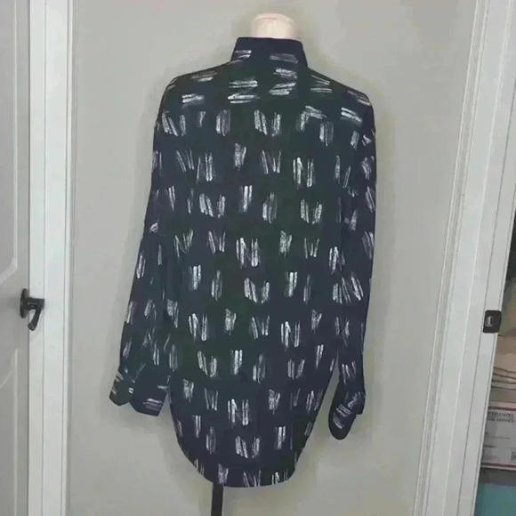 Marcello Sport Men's‎ Button Doen Shirt Size Large Black - Picture 5 of 7